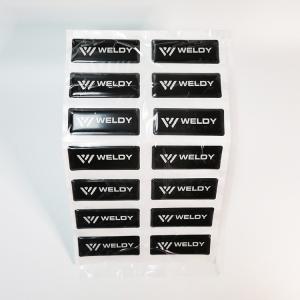 Glossy Lamination 3D Epoxy Stickers Crystal Clear Epoxy Dome Stickers