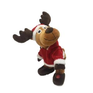 China Reindeer Singing Dancing Stuffed Animals on sale