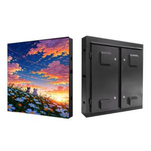 100000 Hours Lifespan Stunning Vision Fixed LED Screen Cabinet Weight 30kg/sqm