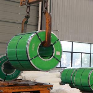 Cheap 201 430 Stainless Steel Coil Cold Rolled 2500mm Pickled Surface for sale