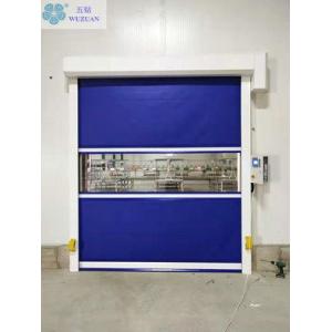 Cheap                  Factory Directly Sale Plastic Roll up Shutter Industrial Inside of Factory Fast Rapid Action High Speed PVC Door              for sale