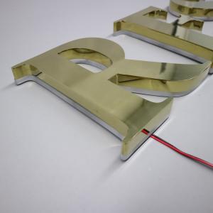 LED Strips Light Source Custom Metal Storefront Outdoor Front 3D Shop Business