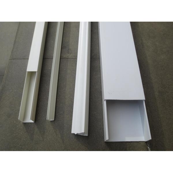 Quality Hard PVC Plastic Profile Production Line Fault Alarm Function For Electric Trunking wholesale