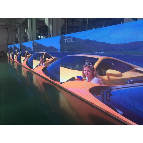 High Rendering Indoor LED Video Wall , large electronic display boards rental