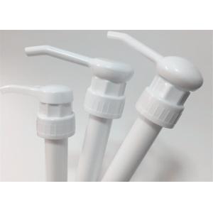 Pure White Lotion Pump Dispenser 10 - 30ml Output Smooth / Ribbed Closure