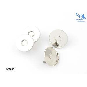 Ultrathin Half Cover Magnetic Button Closure , Handbag Clasps And Closures