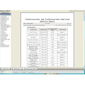 Hot Selling Home Use Portable Slim Quantum Magnetic Resonance Health Analyzer AH