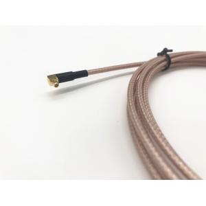 MMCX Right Angle Plug To SMB Female Straight RF Cable Assembly RG 178