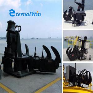 China Vessel Electric 45 Ton 60 Ton 100 Ton 125Ton Double Hook Quick Release Mooring Hook with Control System on sale