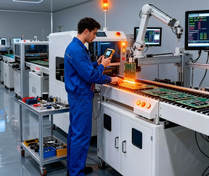 China PCB Intelligent Inspection and Placement production Line (Online Quality Control Type) on sale