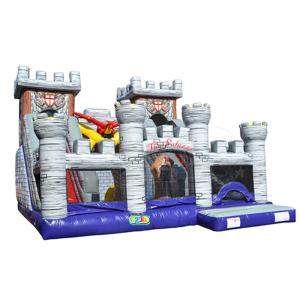 Cheap Large Size Inflatable Bounce House Combo Waterproof For Amusement Park for sale