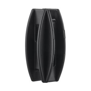 PP End Strain Electric Fence Insulators For Medium Tension Black Color With