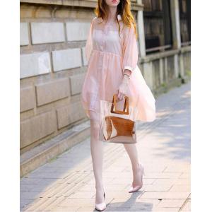 Promotion Clear Cosmetic Handle Bag Tote Bags, Recyclable PVC Loop Handle