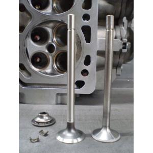 Cheap Original Custom Diesel Engine Valve IN 4Cr10Mo &amp; EX21-4N Material Polished Treatment for sale