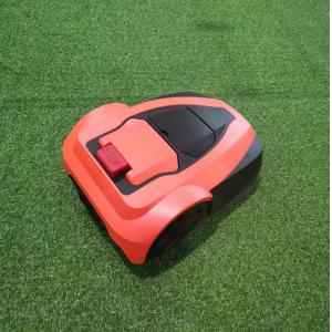 China Car Shape Stainless Steel Auto Grass Mower Electric Smart on sale