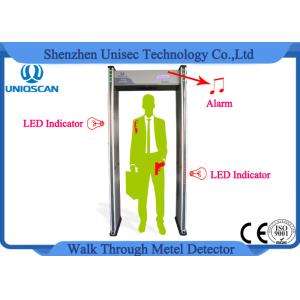 Cheap Easy Assembly Walk Through Archway Metal Detector Both Side LED Indicator for sale