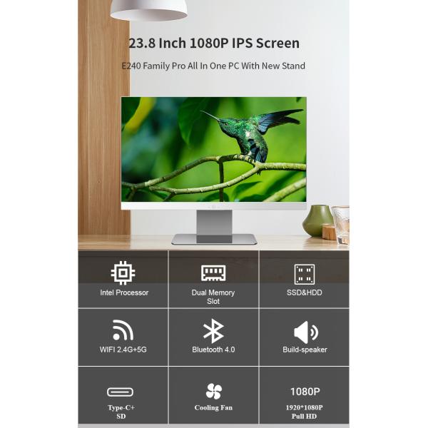 Pc Curved I9 I7 16 Gb 24 27 Inch Gaming Touch Screen Desktop Monoblock All In One Computers