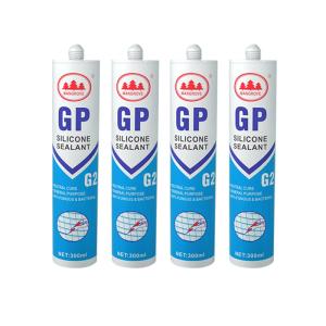 Super Seal Clear Glass Window Silicone Sealant Acid Waterproof Adhesive