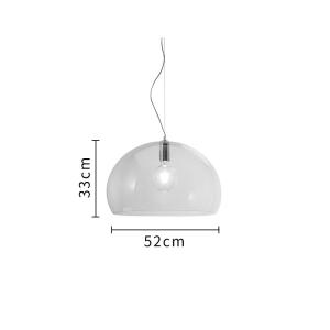 Art Decor Dining room Bedroom Study Unique Creative Simple Glass FL/Y pendant