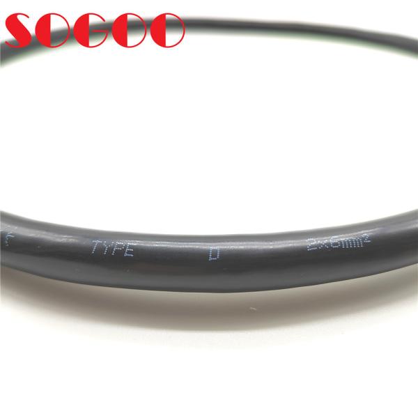D type Zhongli 2586 2×6mm2 600V 2×10AWG RRU power cable