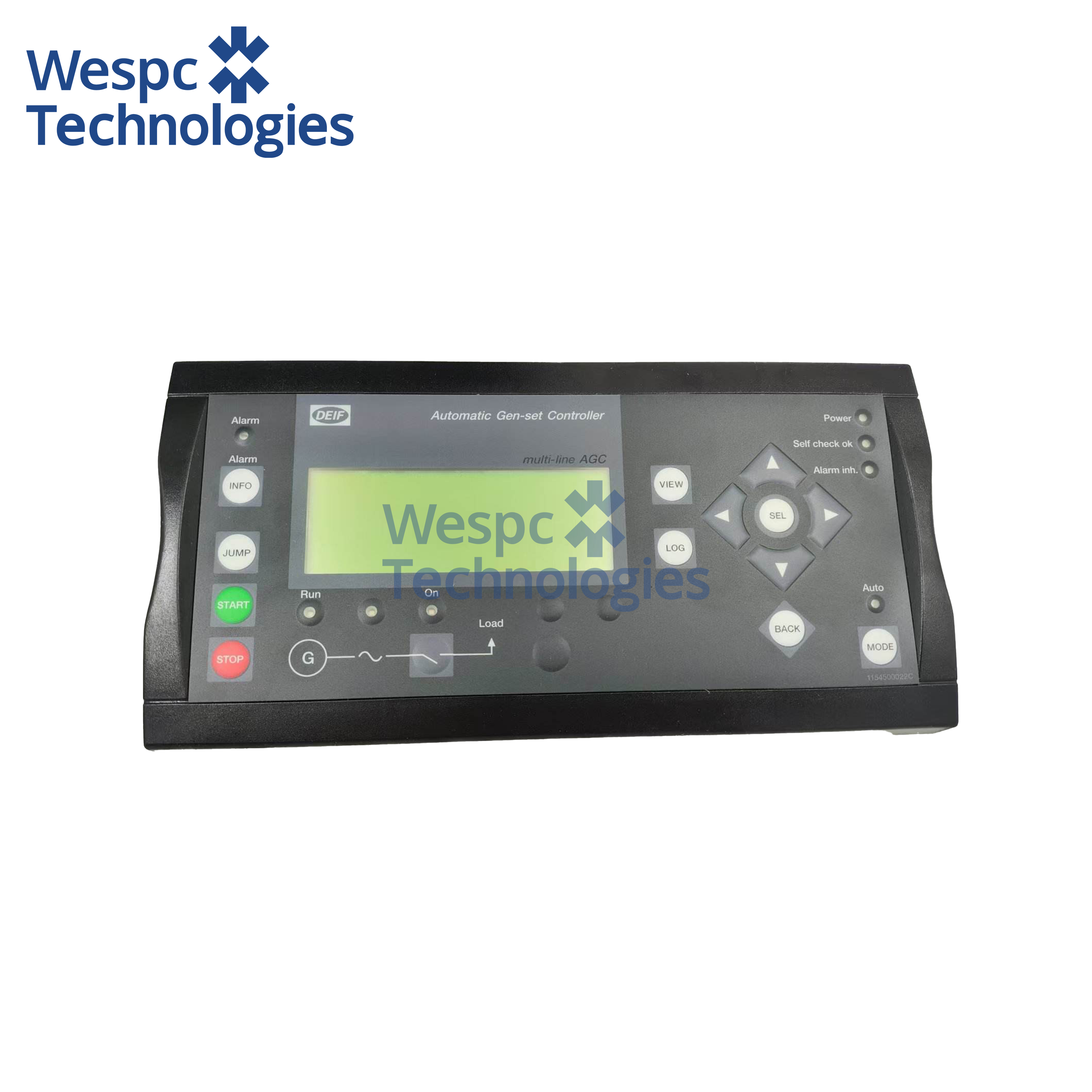 WESPC Original AGC-4 MKII Generator Controller Module for Diesel Genset