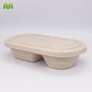 Biodegradable Food Container eco-friendly box with bagass lid