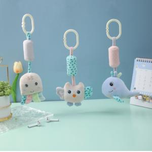 Educational Plush Toy Bedside Wind Chime For Baby Comforting