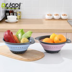 Collapsible Colander And Strainer Silicone Strainer Colanders & Food Strainers