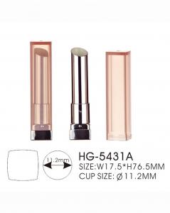 Cheap Cosmetics Square Lipstick Tube Packaging Lipstick Container PP for sale