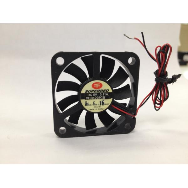 Quality Plastic PBT 94V0 0.177 M3/Min Server Room Cooling Fan wholesale