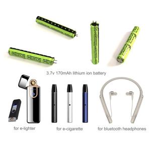 UL Certificated Lithium Ion Battery Cell Rechargeable HCC0840 3.7V 170mAh