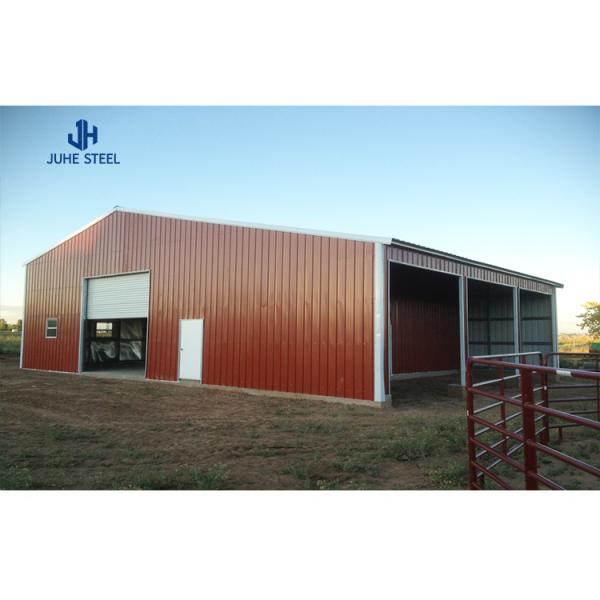 Customized Detachable Light Steel Structure Frame Painted Prefab Insulation Warehouse