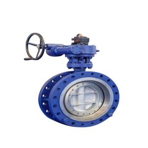 High Temperature Steam Thermal Oil Butterfly Valve with WCB Body and Manual