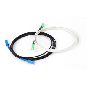 2mm Lc G657A 3mm FTTH Patch Cord Sc Upc To Sc Apc Patch Cord SX Duplex Fiber