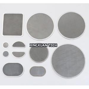 Framed Packs Extruder Wire Mesh , Extruder Screen Pack For Synthetic Fibers