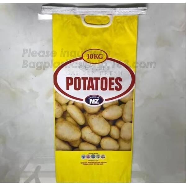 pp woven bag supplier BOPP laminated waterproof plastic transparent 10kg/25kg