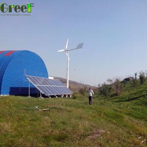 5kw PMG Rooftop High Efficiency Pitch Control Wind Turbine Generator For Home