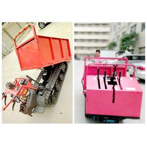 China 1 Ton Mini Track Transporter , Tracked Mini Dumper For Agriculture Transport on sale