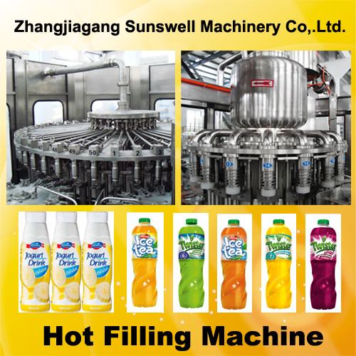 Quality Automatic Juice Filling Machine 2000BPH - 20000BPH With Rinsing / Filling / Capping Process wholesale