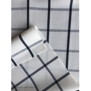 Tr Check Fabric with Cationic Rayon Yarn