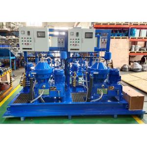 1500L/H Vertical Skid Structure Diesel Fuel Oil Centrifuge Automatic Continuous