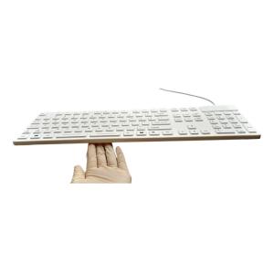 Sterilized Espanol Medical certified keyboard with USB and 105 keys Latex free