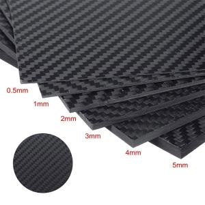 2mm Thick 3k Twill Weave Carbon Fiber Plate For Automation