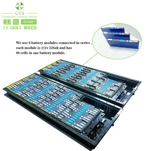 CTS Standard EV Battery Modules 460V 576V 614V 768V 100kWh 150kWh 300kWh for