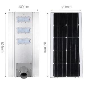 150W Solar Street Light with Aluminum Lamp Base and IP66 Waterproof