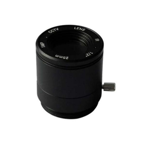 Quality 1/2" 25mm F2.4 5Megapixel CS mount fixed focal lens, low distortion CS lens for security CCTV IP cameras wholesale