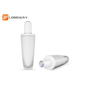Cheap Emulsion Packaging Plastic Cosmetic Bottles Round Shape 100g Recycled for sale