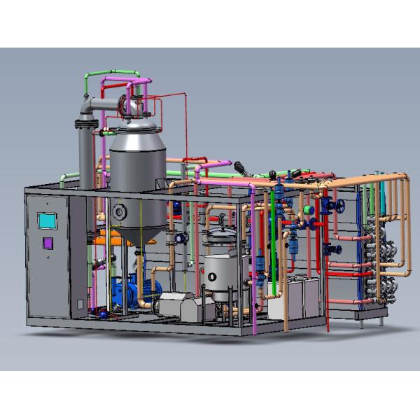DSI Direct Steam Injection Sterilizer Flash UHT Sterilization For Milk Coconut