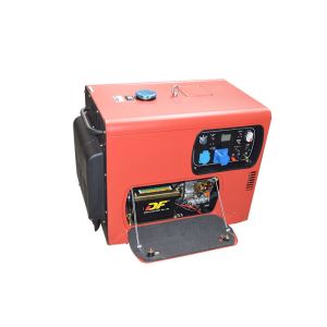 10KVA Small Portable Generator with 3000rpm/3600rpm Engine Speed and 5Kw Output