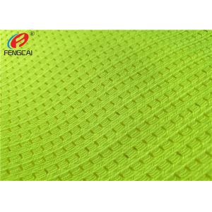 100% Polyester Fluorescent Mesh Fabric Safety Vest Fabric For Traffic Police